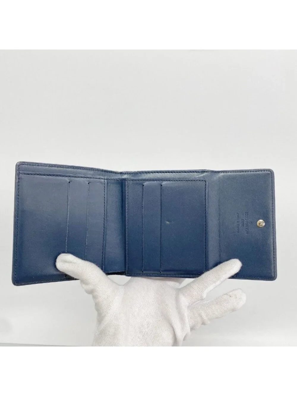 Louis Vuitton Trifold Wallet Monogram Matt Porte-Monnaie Billets Carte Cles de